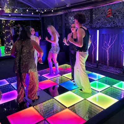 3D LED Glow Dance Floor - 6m x 6m thumbnail 3