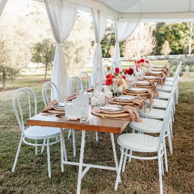 White Bentwood Chairs thumbnail 3