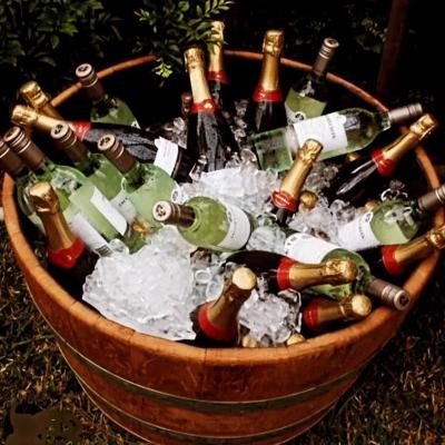 French Oak Half Wine Barrel Esky Drink Cooler Storage