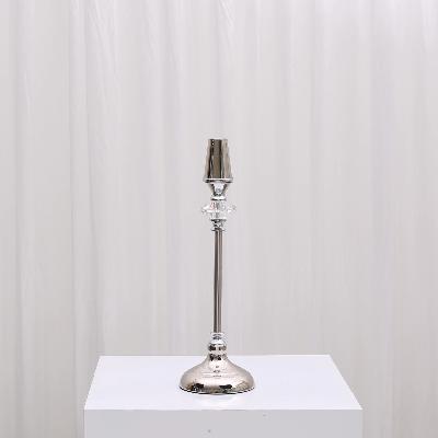 Elena Candlesticks - Small/Silver thumbnail 1
