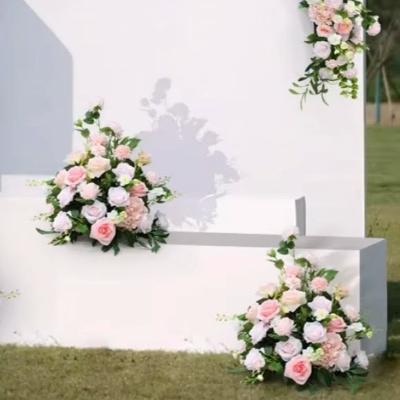 Pinks/Whites Faux Floral - Plinth or Floor Arrangement thumbnail 1