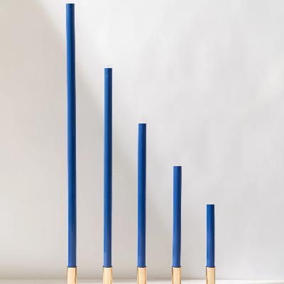 Blue Print Cathedral Candles thumbnail 1