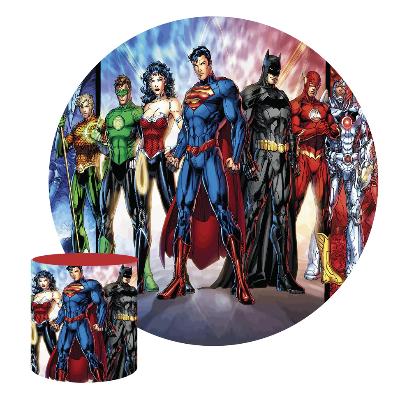 DC Heroes Round Backdrop package thumbnail 1