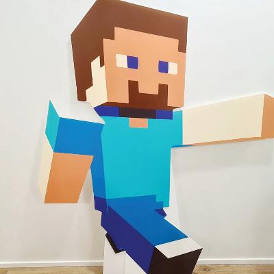 Minecraft Man Standee thumbnail 1