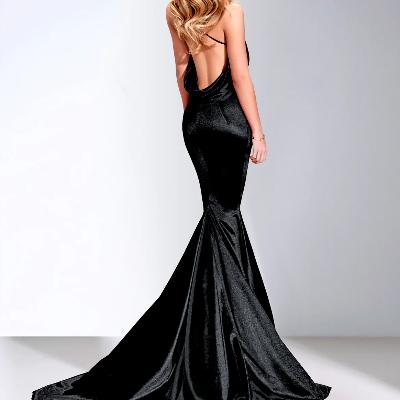 Gemeli Power Barthelemy Gown Black Size 10