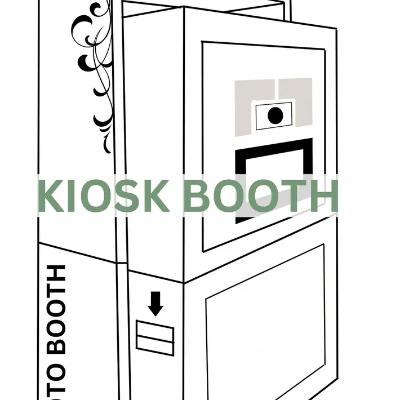 Black Kiosk Booth thumbnail 3