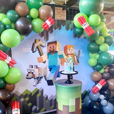 Minecraft Rectangle Backdrop Package