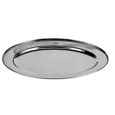 Stainless Steel Serving Tray - Oval 500mm