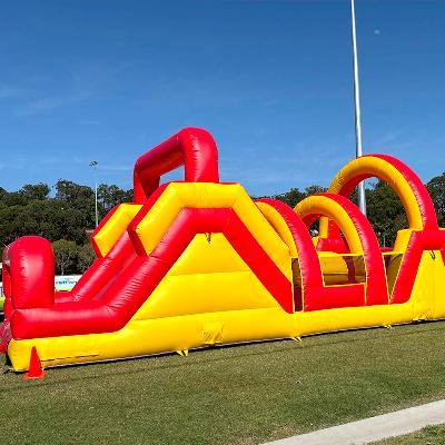 15m Inferno Inflatable Obstacle Course thumbnail 2