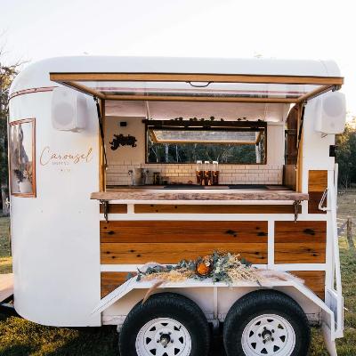Mobile Horse Float Bar ' The Drunken Brumby'