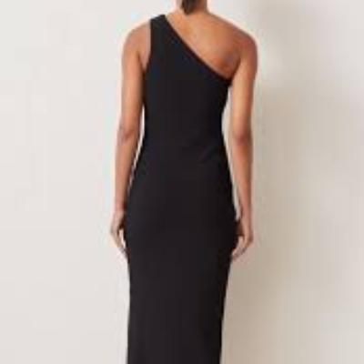 Bec & Bridge Emerald Avenue Asym Midi Dress Black Size 14 thumbnail 2
