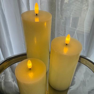 LED Candles (set of 3) thumbnail 1