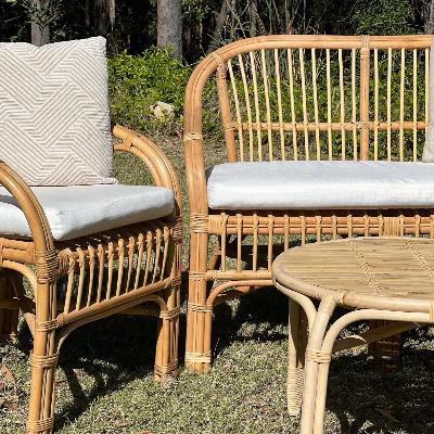 Rattan 4 Piece Setting thumbnail 4