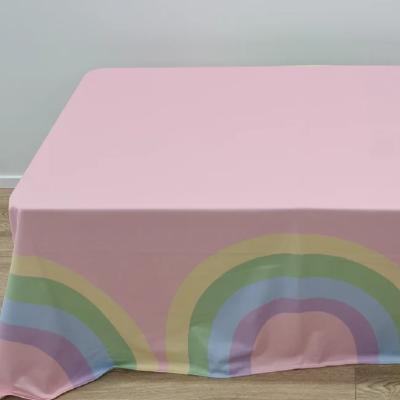 Pastel Rainbow 4ft Table & Tablecloth thumbnail 1