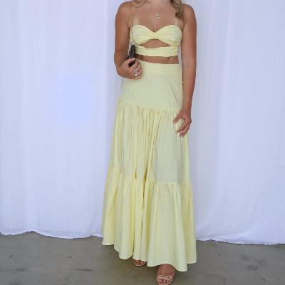 Runway the Label 2 Piece Set - Yellow Size 6