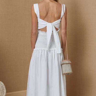 Bec & Bridge Minou Midi In Ivory Size 6 thumbnail 3