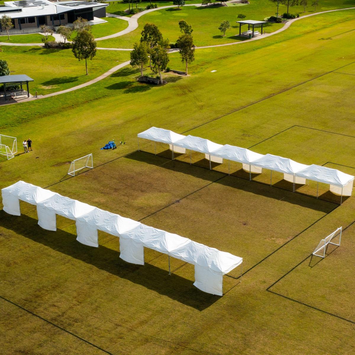 60x3m Weighted Marquee Hire thumbnail 3