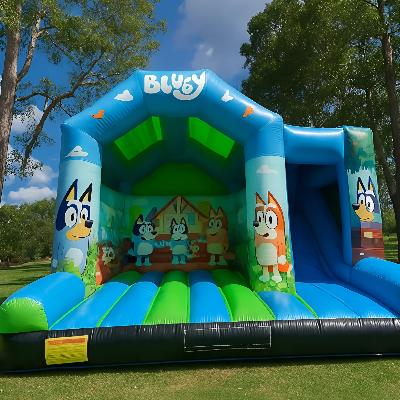 Bluey Fully Themed Jumping Castle Combo