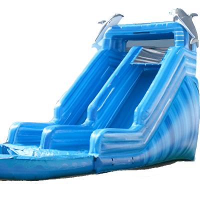 Dolphin Splash Waterslide Inflatable thumbnail 1