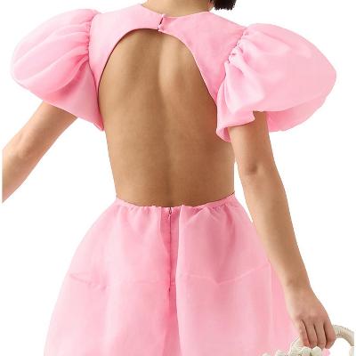AJE Simplicitity Cut Mini Dress - Pink Size 8 thumbnail 2
