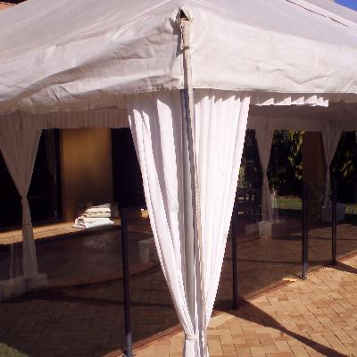Weighted 4.5m x 9.5m Marquee thumbnail 2