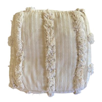 Vintage Moroccan Handira Floor Cushion thumbnail 1