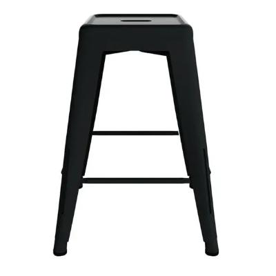 Black Metal Bar Stool