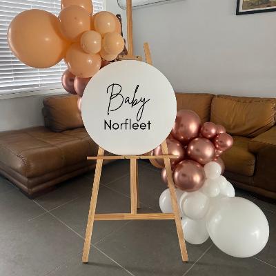 "Stay Timeless" Sign, Decal & Balloon Package