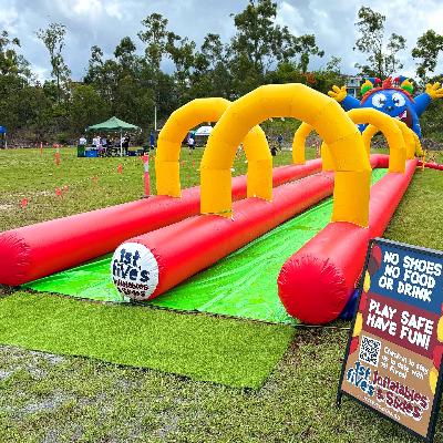 20m Wild Ride Inflatable Slip 'n Slide thumbnail 1