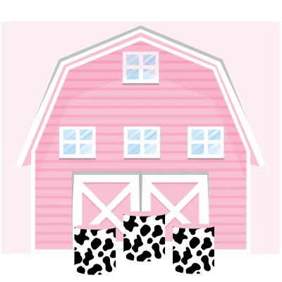 Pink Barn Rectangle Backdrop Package thumbnail 1