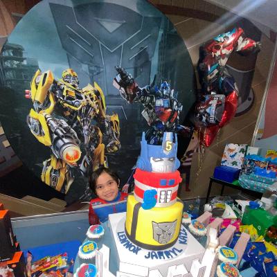 Transformers Round Backdrop Package thumbnail 2