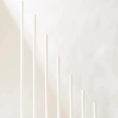 White Cathedral Candles - 35cm - PAIR