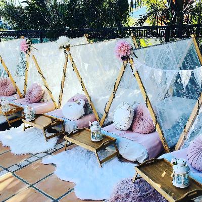 Teepee sleepover package x 7 (with setup) thumbnail 1