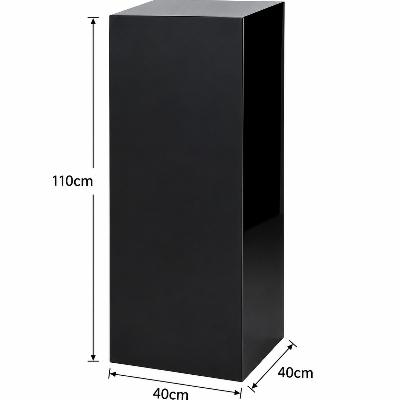 Styling - Polished Black Acrylic Square 1.1 meters