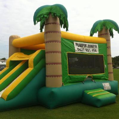 Island Paradise Jumping Castle Combo