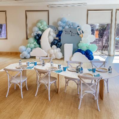 Kids White Crossback Chairs