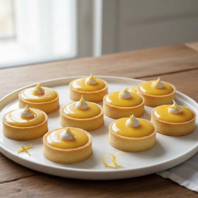 Mini Boutique Lemon Curd Tart - Dessert Catering thumbnail 1