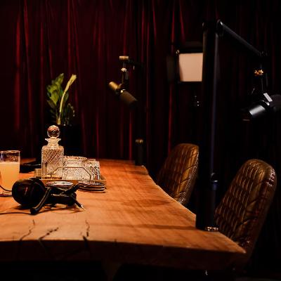 Podcast and video podcast room- Vodcast Studio Recording - On the Fly W/ In House Producer