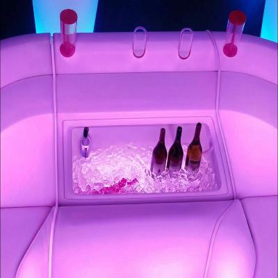 LED Glow Bar Mid-Section With Ice Tub