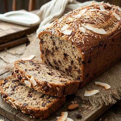 2kg Loaf Bread - Raspberry & Pear or Banana, Choc Chip & Coconut - Gluten Free thumbnail 2