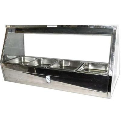 Bain Marie - Glass Front (Four Tray)