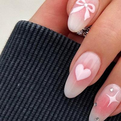 Love shape nail thumbnail 3