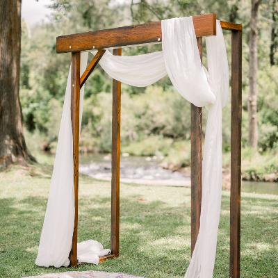 Arbour Draping White