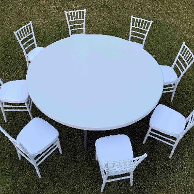 1.8m Round Table