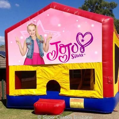 Jojo Siwa Medium Banner Jumping Castle