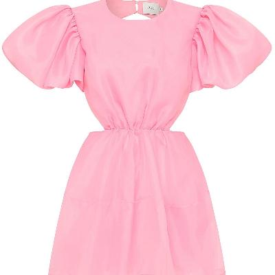 AJE Simplicitity Cut Mini Dress - Pink Size 8 thumbnail 5