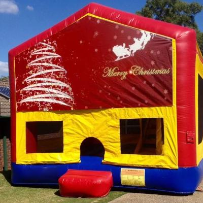 Christmas Medium Banner Jumping Castle