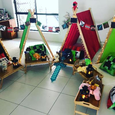 Teepee sleepover package x 5 (with setup) thumbnail 6