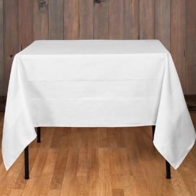 Tablecloth to suit 90cm Square - White  (140cm x 140cm)