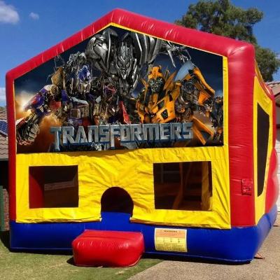 Transformers Medium Banner Jumping Castle